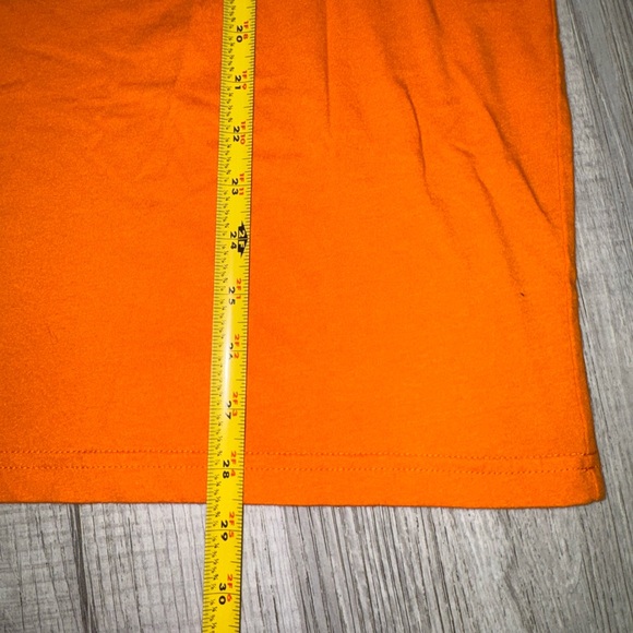 Peanuts Hybrid Snoopy Woodstock Mummy Shirt Mens Size XL Orange Short Sleeve - Picture 3 of 6